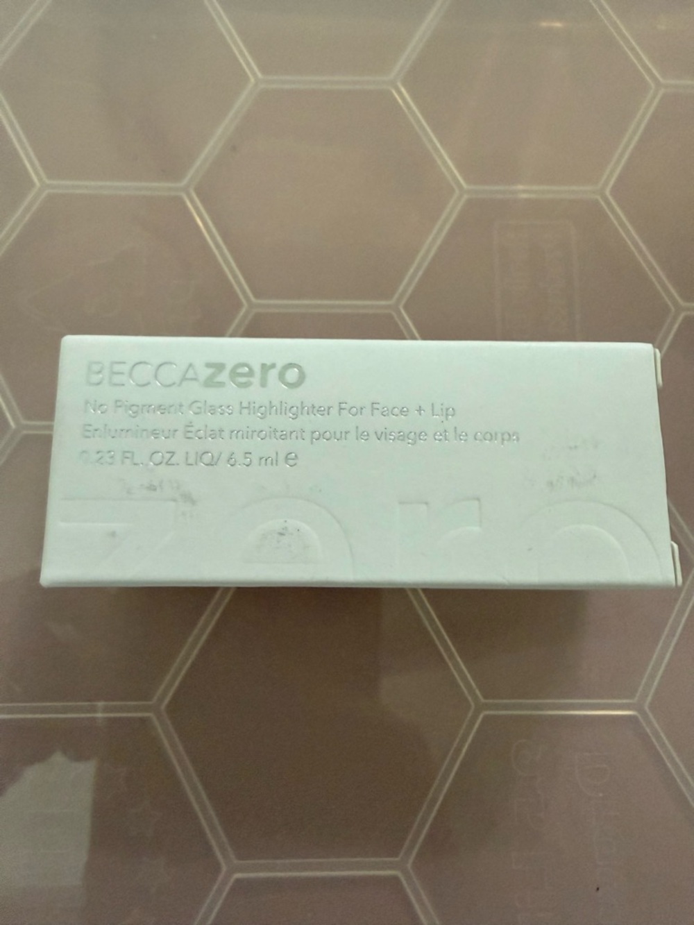 BECCA Zero No-Pigment Glass Highlighter For Face & Lip
